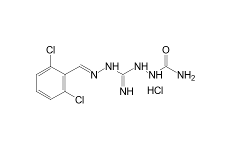 1-{N-[(2,6-dichlorobenzylidene)amino]amidino}semicarbazide, monohydrochloride