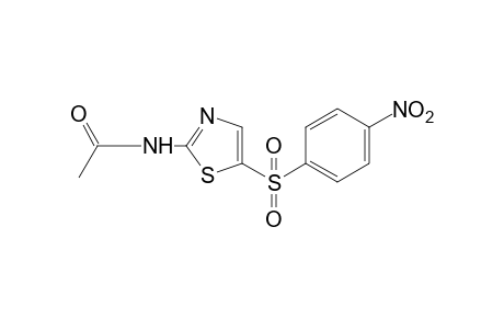 N-{5-[(p-nitrophenyl)sulfonyl]-2-thiazolyl}acetamide