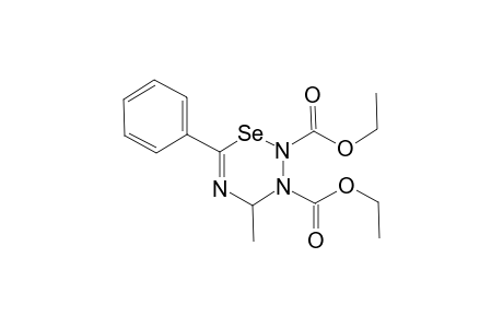 Diethyl 4-Methyl-2-phenyl-4H-[1,3,5,6]selentriazine-5,6-dicarboxylate