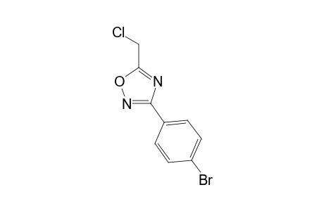 5-(Chloromethyl)-3-(4-bromophenyl)-1,2,4-oxadiazole