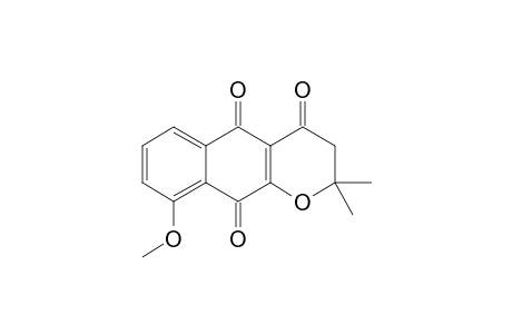 9-Methoxy-4-oxo-.alpha.-Lapachone