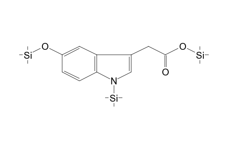 1H-Indole-3-acetic acid, 1-(trimethylsilyl)-5-[(trimethylsilyl)oxy]-, trimethylsilyl ester
