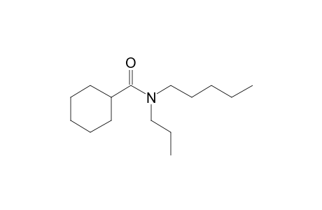 Cyclohexanecarboxamide, N-propyl-N-pentyl-