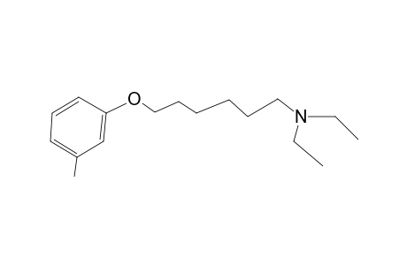 Diethyl-(6-m-tolyloxy-hexyl)-amine