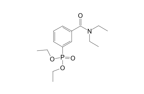 Diethyl 3-(diethylcarbamoyl)phenylphosphonate