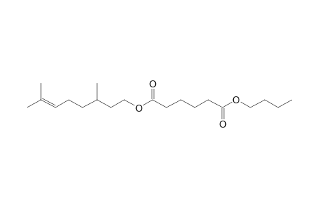 Adipic acid, .beta.-citronellyl butyl ester