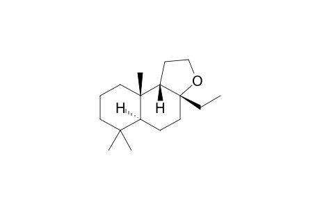 (3aR,5aS,9aS,9bS)-3a-ethyl-6,6,9a-trimethyl-2,4,5,5a,7,8,9,9b-octahydro-1H-benzo[e]benzofuran