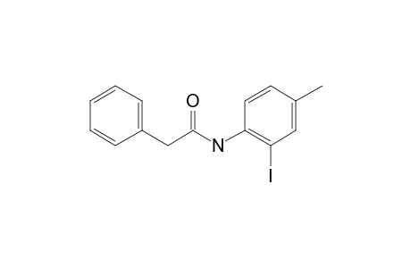 Acetamide, N-(2-iodo-4-methylphenyl)-2-phenyl-