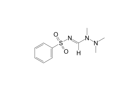 N-(phenylsulfonyl)formimidic acid, trimethylhydrazide
