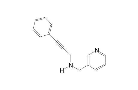 3-Pyridinemethanamine, N-(3-phenyl-2-propynyl)-