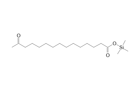 14-Oxopentadecanoic acid, trimethylsilyl ester