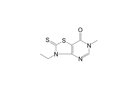 3-Ethyl-6-methyl-2-thioxo-2,3-dihydro-6H-thiazolo[4,5-d]pyrimidin-7-one