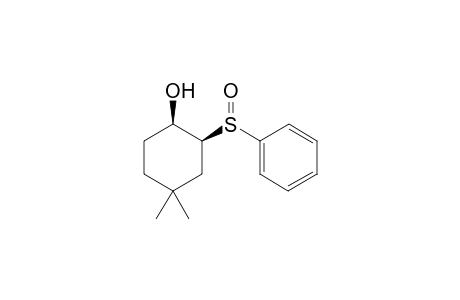 [1R*,2S*,(S)S*]-4,4-dimethyl-2-(phenylsulfinyl)cyclohexanol