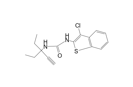 1-(3-chlorobenzo[b]thien-2-yl)-3-(1,1-diethyl-2-propynyl)urea