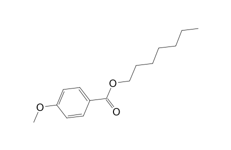 Benzoic acid, 4-methoxy-, heptyl ester