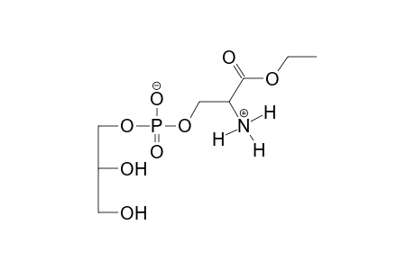 GLYCEROL, 3-(2-CARBOETHOXY-2-TRITYLAMINOETHYL)PHOSPHATE