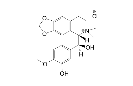 (+)-PHYLLOCRYPTONINE-CHLORIDE