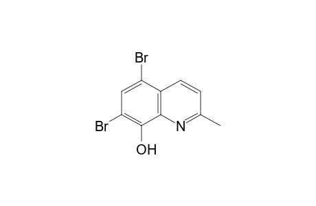 5,7-Dibromo-2-methyl-8-quinolinol