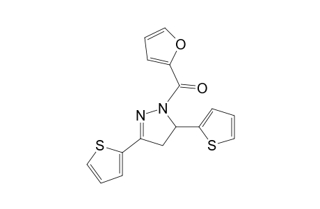 1-(2-furoyl)-3,5-di(2-thienyl)-4,5-dihydro-1H-pyrazole