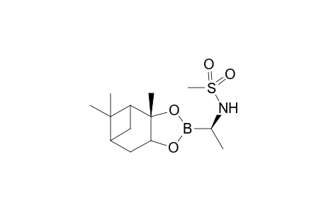 (S)-(+)-Pinanediol (1R)-1-(methylsulfonylamino)-1-ethaneboronate