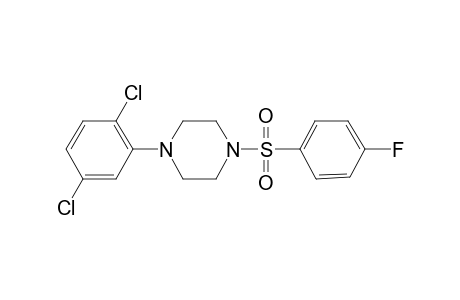 Piperazine, 1-(2,5-dichlorophenyl)-4-(4-fluorobenzenesulfonyl)-