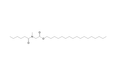 Sarcosine, N-hexanoyl-, heptadecyl ester