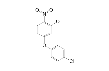 Benzene, 1-nitro-2-hydroxy-4-(p-chlorophenoxy)-