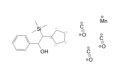 (1-Hydroxy-2-trimethylsilyl-1-phenylethyl)cymantrene