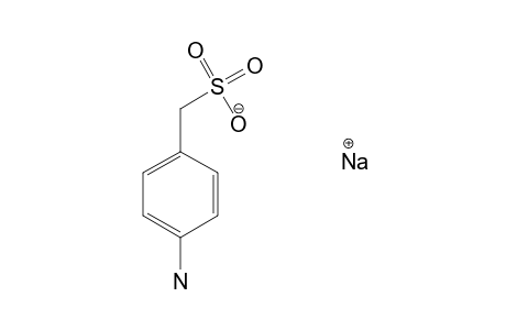 p-amino-a-toluenesulfonic acid, sodium salt