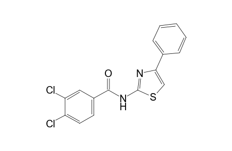 3,4-dichloro-N-(4-phenyl-2-thiazole)benzamide