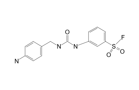 N-[p-Aminobenzyl]-N'-[m-fluorosulfonylphenyl]urea