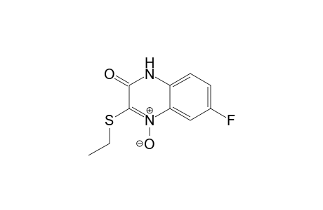 3-(Ethylsulfanyl)-6-fluoroquinoxalin-2(1H)-one 4-Oxide