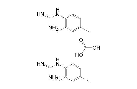 (2,4-xylyl)guanidine, carbonate(2:1)