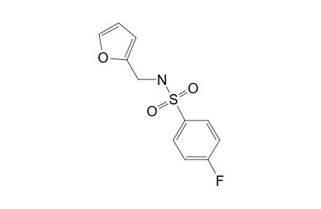 4-Fluoro-N-(2-furylmethyl)benzenesulfonamide