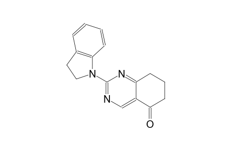 2-(2,3-dihydro-1H-indol-1-yl)-7,8-dihydro-5(6H)-quinazolinone