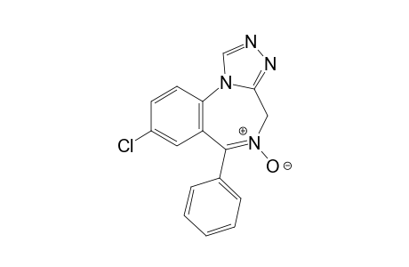 8-chloro-6-phenyl-4H-s-triazolo[4,3-a][1,4]benzodiazepine, 5-oxide