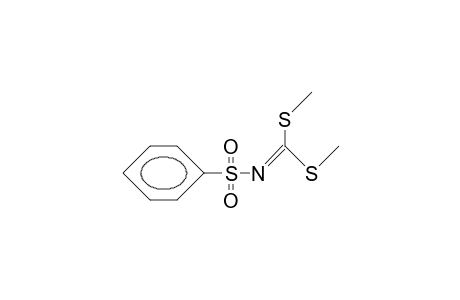 N-(Dimethylthiomethylidene)benzenesulfonamide