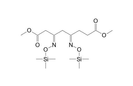 Trimethylsilyloxime,methylester derivative of 3,5-dioxooctanedioic acid