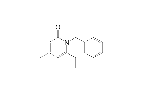 1-Benzyl-6-ethyl-4-methyl-2-pyridone