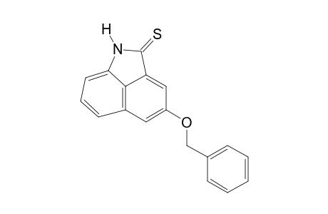 4-(benzyloxy)benz[cd]indole-2(1H)-tione