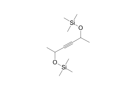 hex-3-yne-2,5-Diol, 2tms