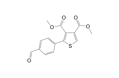 Dimethyl 2-(4-formylphenyl)thiophene-3,4-dicarboxylate