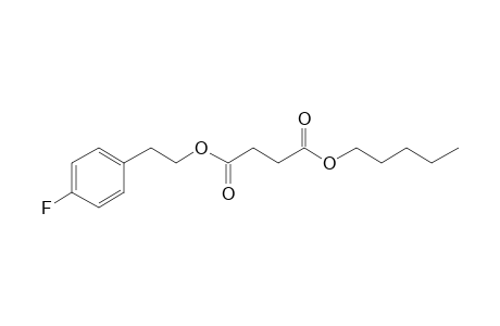 Succinic acid, 4-fluorophenethyl pentyl ester