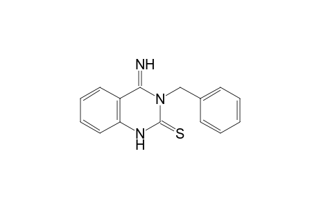 3-benzyl-3,4-dihydro-4-imino-2 (1H) -quinazolinethione