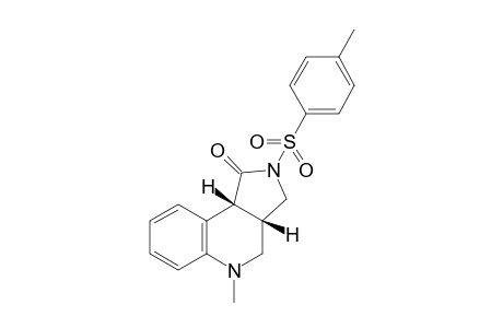 cis-5-Methyl-2-tosyl-2,3,3a,4,5,9b-hexahydro-1H-pyrrolo[3,4-c]quinolin-1-one