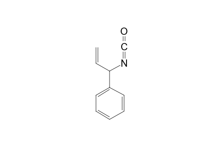 Benzene, (1-isocyanato-2-propenyl)-