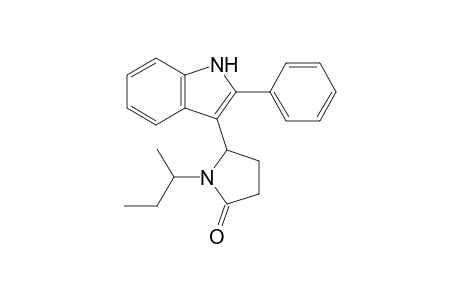 1-s-Butyl-5-(2-phenyl-1H-indol-3-yl)pyrrolidin-2-one isomer