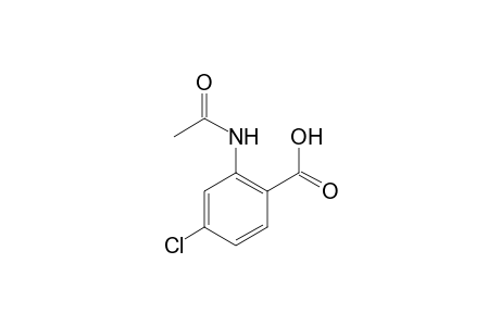 2-Acetamido-4-chlorobenzoic acid