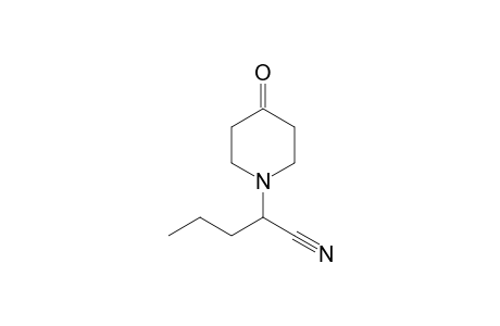 2-(4-Oxopiperidin-1-yl)pentanenitrile