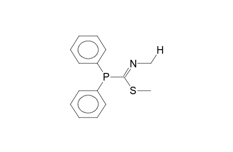 DIPHENYL(N-METHYLIMINO-S-METHYLTHIOMETHYL)PHOSPHINE